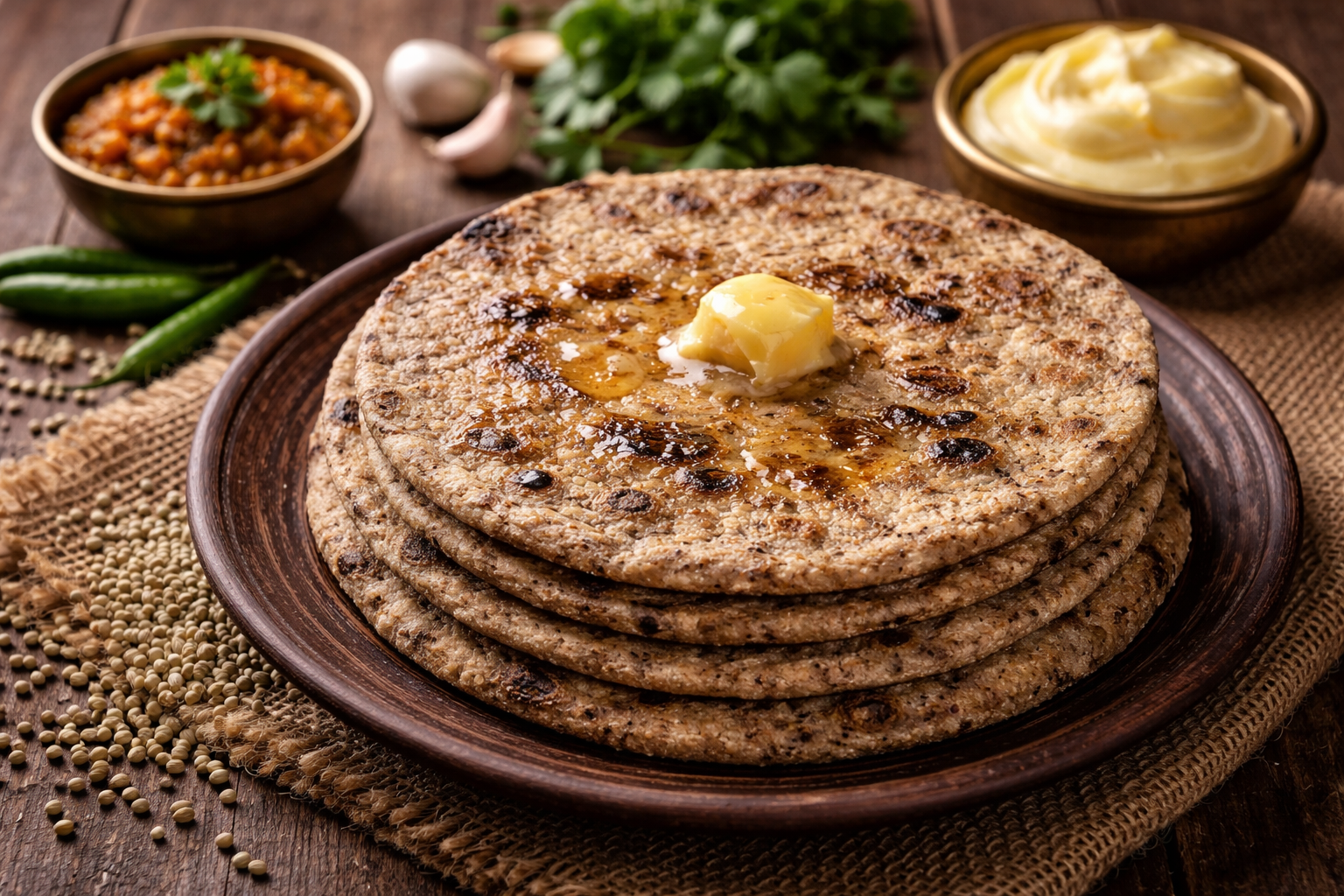 बाजरा रोटी