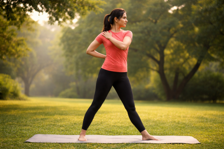 कटिचक्रासन