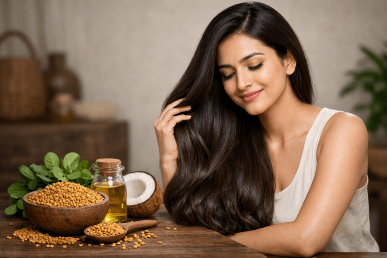 मेथी दाना से बालों का झड़ना और टूटना रोकें: